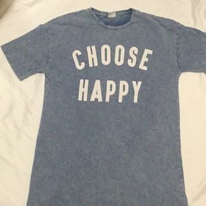 Blue aesthetic Zara tshirt